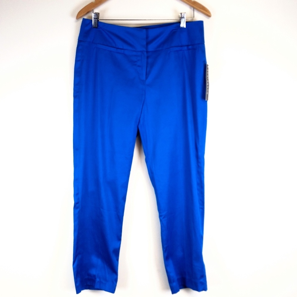 NWT Sharagano Slim Leg Ankle Stretch Pants Size 10